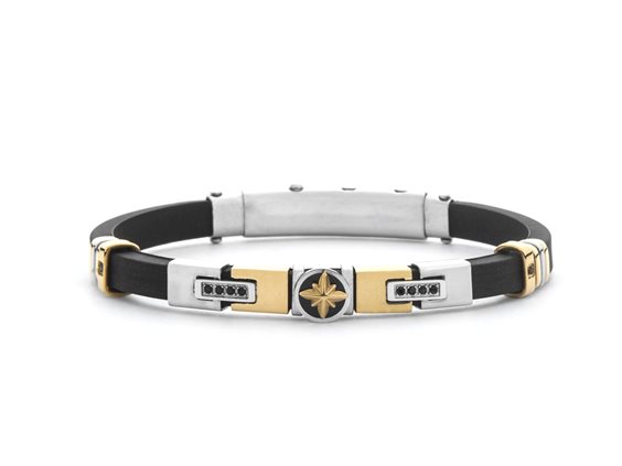 Bracciale 4US: Cesare Paciotti Uomo Primavera Estate 25 in Acciaio 4UBR7795 - 4UBR7795